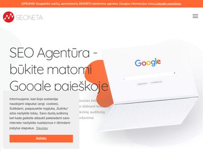 SEO optimizacija paieškos sistemoms | Seoneta  seoneta.lt