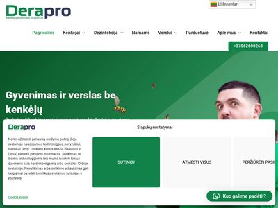 Utenos deratizacija – kenkėjų kontrolė ir naikinimas