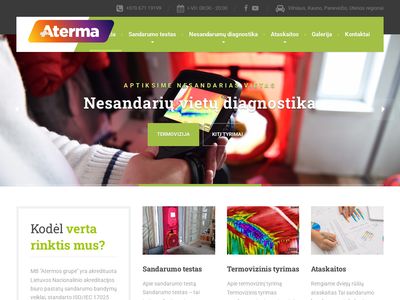 Akredituoti sandarumo bandymai – Energinio naudingumo sertifikavimas