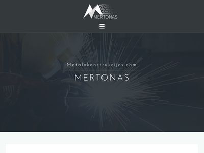 UAB Mertonas – Metalo konstrukcijos ir paslaugos