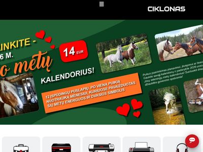 UAB Ciklonas – Oficialus Canon atstovas Lietuvoje  www.ciklonas.lt
