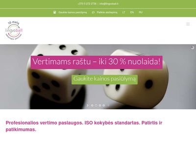 Vertimo paslaugos Vilniuje I Lingvobalt  www.lingvobalt.lt