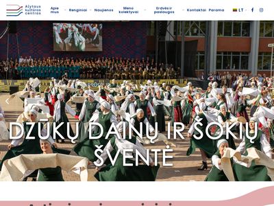Pagrindinis puslapis | Alytaus Kultūros Centras | Artimiausi