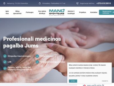 Pagrindinis | Mano gydytojas  manogydytojas.lt