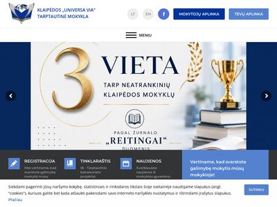 Universa Via – Tarptautinė mokykla  www.universavia.lt