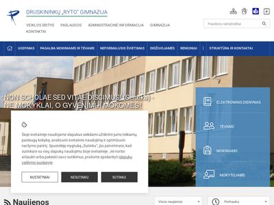 Druskininkų Ryto gimnazija – mokykla  www.rytogimnazija.lt