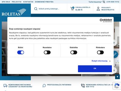 Žaliuzės ir roletai | Roletas  roletai-zaliuzes.lt