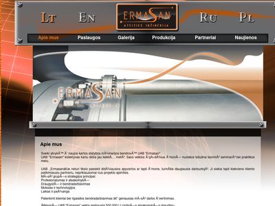 UAB Ermasan – ateities inžinerija  ermasan.lt