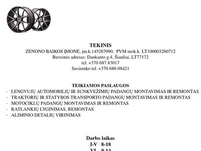 Apie mus  tekinis.lt