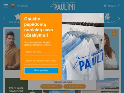 Paulini – drabužių valymas, cheminis valymas, taisymas