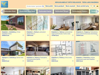 VESTUS nekilnojamasis turtas | www.vestus.lt  www.vestus.lt