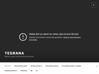 Tegrana – Veterinary tables and other furniture