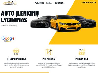 ilenkimu lyginimas be dazymo Kaune  autoilenkimas.lt