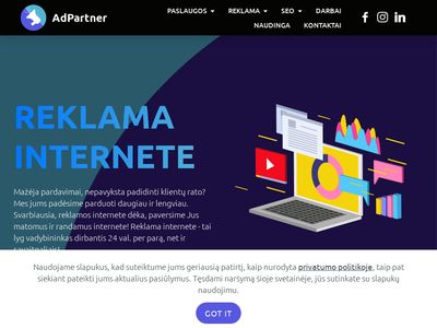 AdPartner | Reklama internete | SEO paslaugos  adpartner.lt
