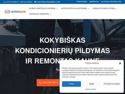 Kokybiškas kondicionierių pildymas ir remontas Kaune