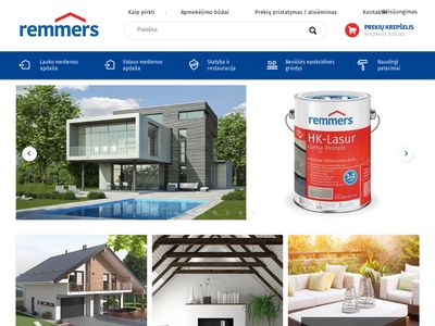 Remmers e-parduotuvė  www.shop.remmers.lt