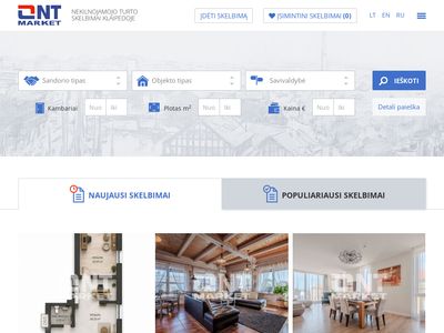 Nekilnojamojo turto skelbimai Klaipėdoje | NT Market