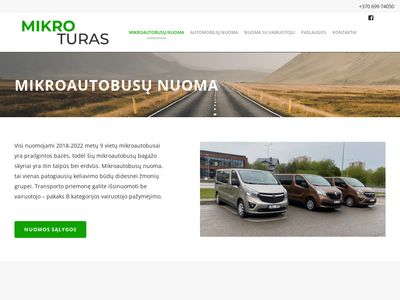 Mikroturas – Mikroautobusų, automobilių nuoma
