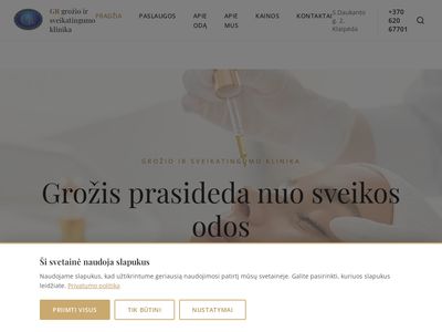 Pradžia – GR Grožio Klinika  www.g-r.lt
