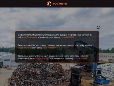 default.domain &mdash; Coming Soon  tolmeta.lt