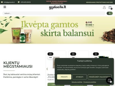 Sveiki, natūralūs ir ekologiški produktai gerai savijautai