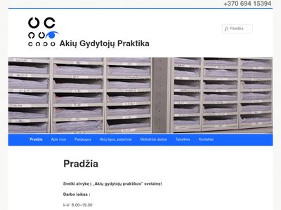 Akių Gydytojų Praktika | +370 694 15394  www.akiugydytojai.lt