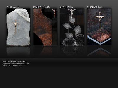 Paminklas.com / Paminklai, antkapiai, tvorelės, stalviršiai, laiptai