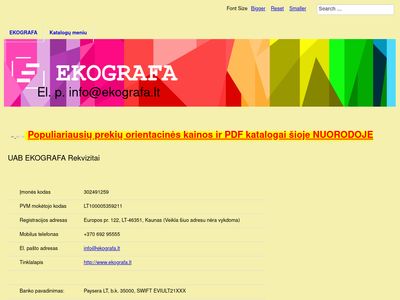 EKOGRAFA  ekografa.lt