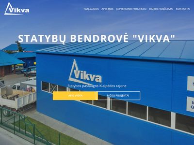 UAB Vikva | Statybų bendrovė  www.vikva.lt