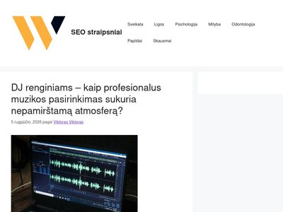 SEO paslaugos✅ SEO mokymai✅ SEO optimizacija&#9989