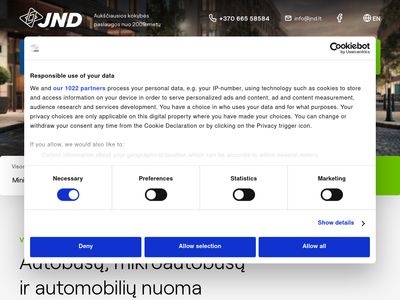 JND.LT | Autobusų nuoma, Mikroautobusų nuoma, Automobilių nuoma,