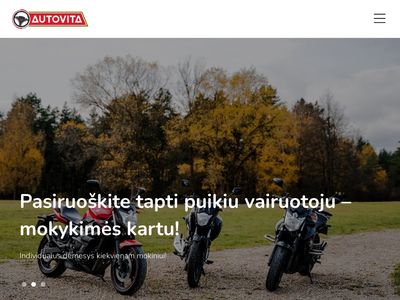 Šiaulių autovita – vairavimo mokykla  autovita.lt
