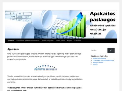 Apskaitos paslaugos tikslas ir misija  www.apskaitospaslaugos.net