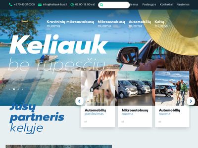 Autobusų nuoma Klaipėdoje, mikroautobusų nuoma, automobilių nuoma