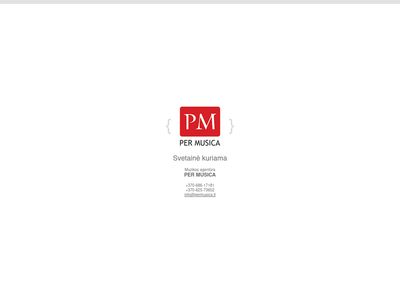 PER MUSICA – muzikos agentūra  permusica.lt