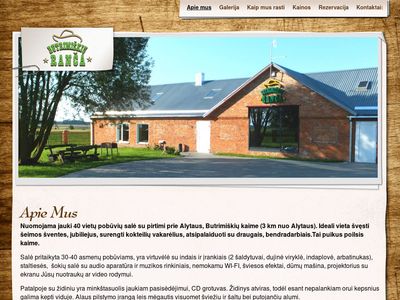 Butrimi&scaron;kių Ranča | Pokylių salės ir pirties nuoma