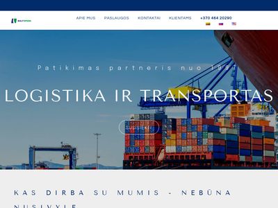 BALTSPEDA – logistikos ir pervežimo paslaugos