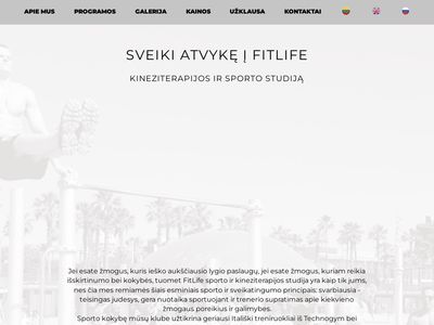 Fitlife Sporto klubas Vilniuje  fitlife.lt