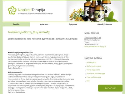 Pradžia | Mysite  naturaliterapija.lt