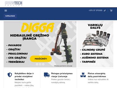 UAB Constech – statybinė įranga, statybinės technikos dalys ir