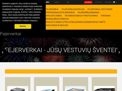 Stebinančio Grožio Fejerverkai – Fejerverkų parduotuvė PIROMAX