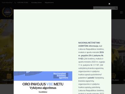 Naujienos  kalvarijosgimnazija.lt