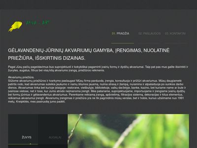AkvaArt.lt – Gėlavandenių-jūrinių akvariumų gamyba, įrengimas,