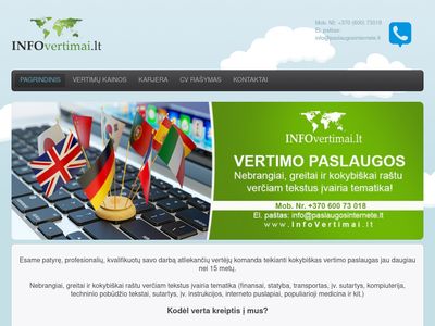 Pagrindinis  www.infovertimai.lt