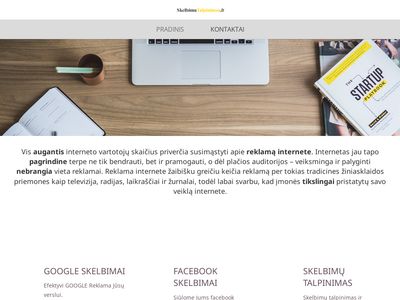 Skelbimų talpinimas  skelbimutalpinimas.lt