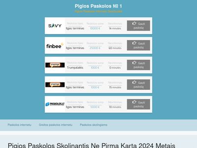 GREITOS PASKOLOS INTERNETU | PASKOLA VISĄ PARĄ TELEFONU
