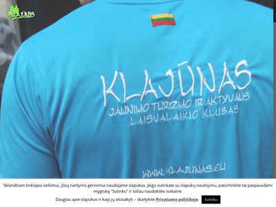 Jaunimo turizmo ir aktyvaus laisvalaikio klubas "Klajūnas&quot