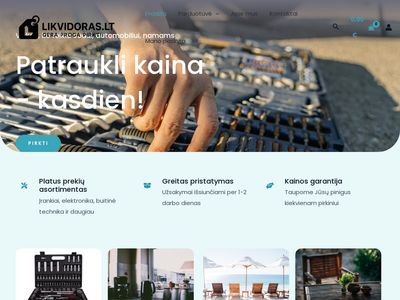 likvidoras.lt elektroninė parduotuvė  www.likvidoras.lt