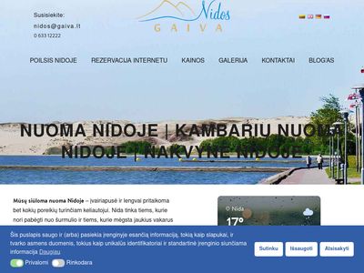 Nuoma Nidoje | Kambarių nuoma Nidoje | Nakvynė Nidoje