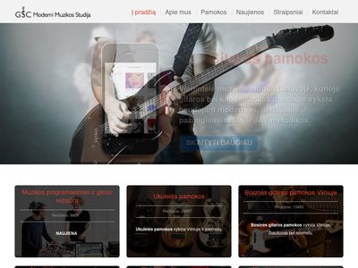 Gitaros pamokos, kursai | GSC Moderni Muzikos Studija